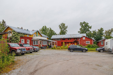 Matkan viimeinen yöpyminen Merenkurkun majatalossa Björkön saaressa.