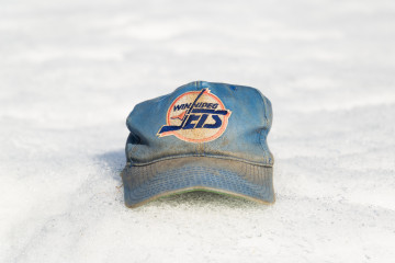 Old Winnipeg Jets cap